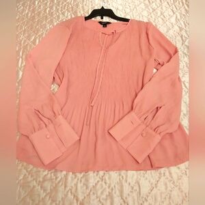 Simply Vera Vera Wang Blush Pink Blouse